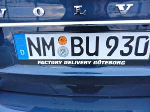 volvo plate