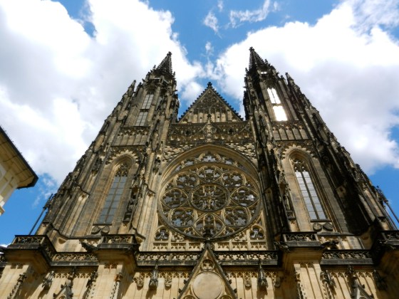 St Vitus Cathedral makes quite an impression for first time visitors