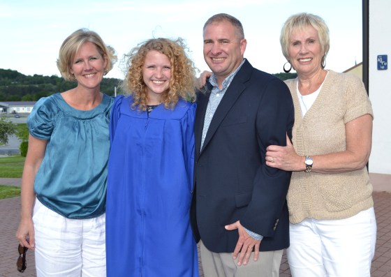 Kristen, Lauren, TIm and Eleanor Rietkerk 