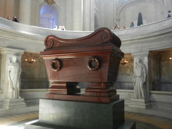 Napoleon's tomb...not the same stone as Herod's bathtub in Rome, but a close second