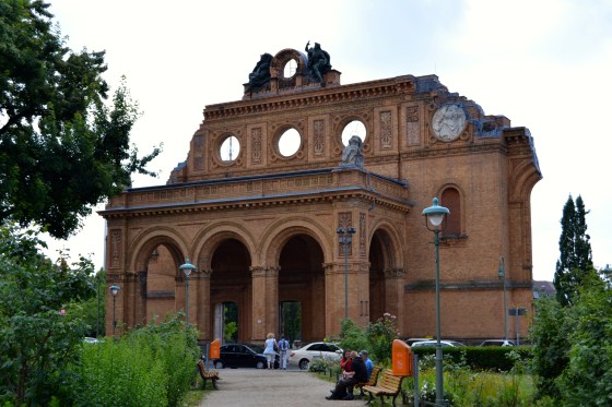 The train station at Anholzerstrasse was one of the gathering points for transporting Jewish citizens