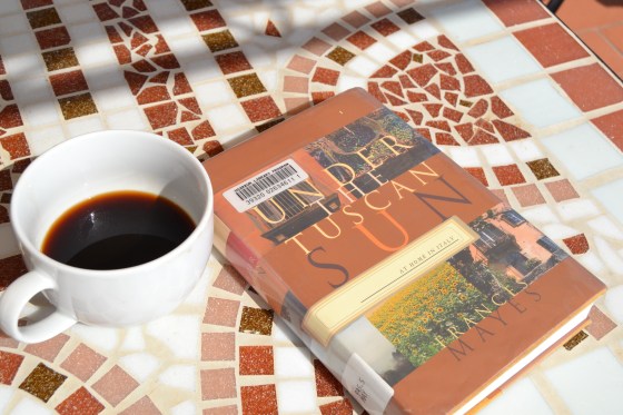 my summer reading during holiday, "Under the Tuscan Sun"