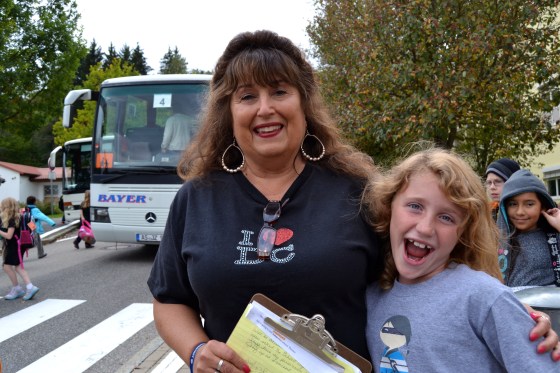 Lilly and her fourth grade teacher Ms Krouse. It's been a great 4 weeks!