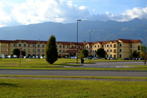Look out Edelweiss Lodge and Resort--Aviano just might have you beat for spectacular views