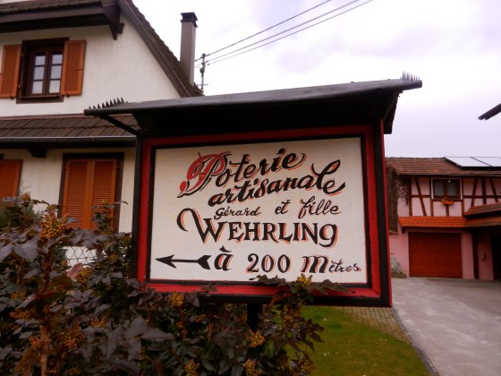 Soufflenheim, France...the place to go for Alsatian pottery