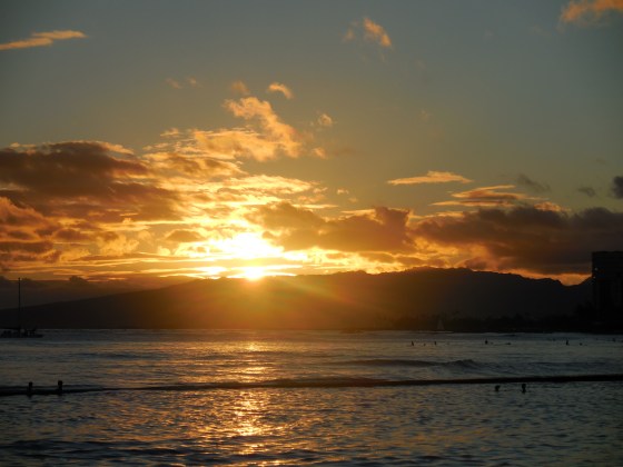 sunset-on-oahu