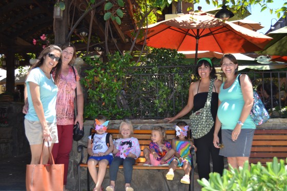 A wonderful lunch with the gals and their gals from Crossroads