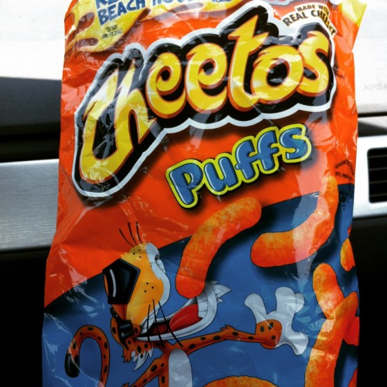 Mmm, once in awhile Lilly will share her cheetos with us. Not often enough.