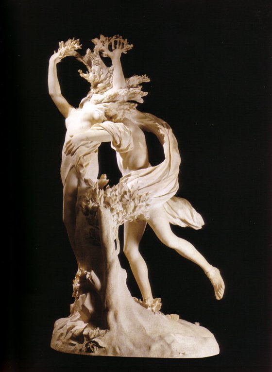Apollo and Daphne, Rear Image