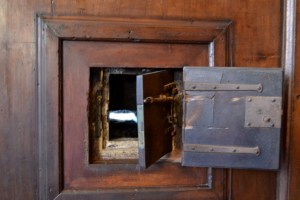 Reverse side of the Mouth of Truth