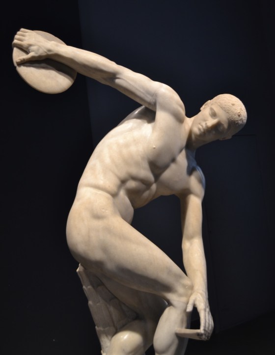The Discus Thrower, Roman copy of Greek sculpture