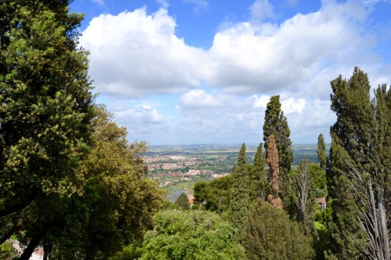 View of the Tivoli Countryside